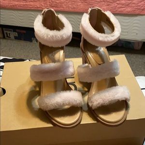 UGG Del Rey fluff heel